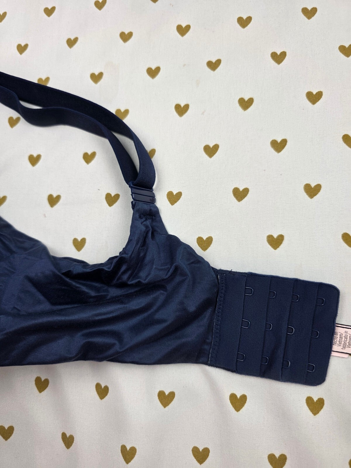 Victorias Secret Blue satin  Push Up Bra 40DD