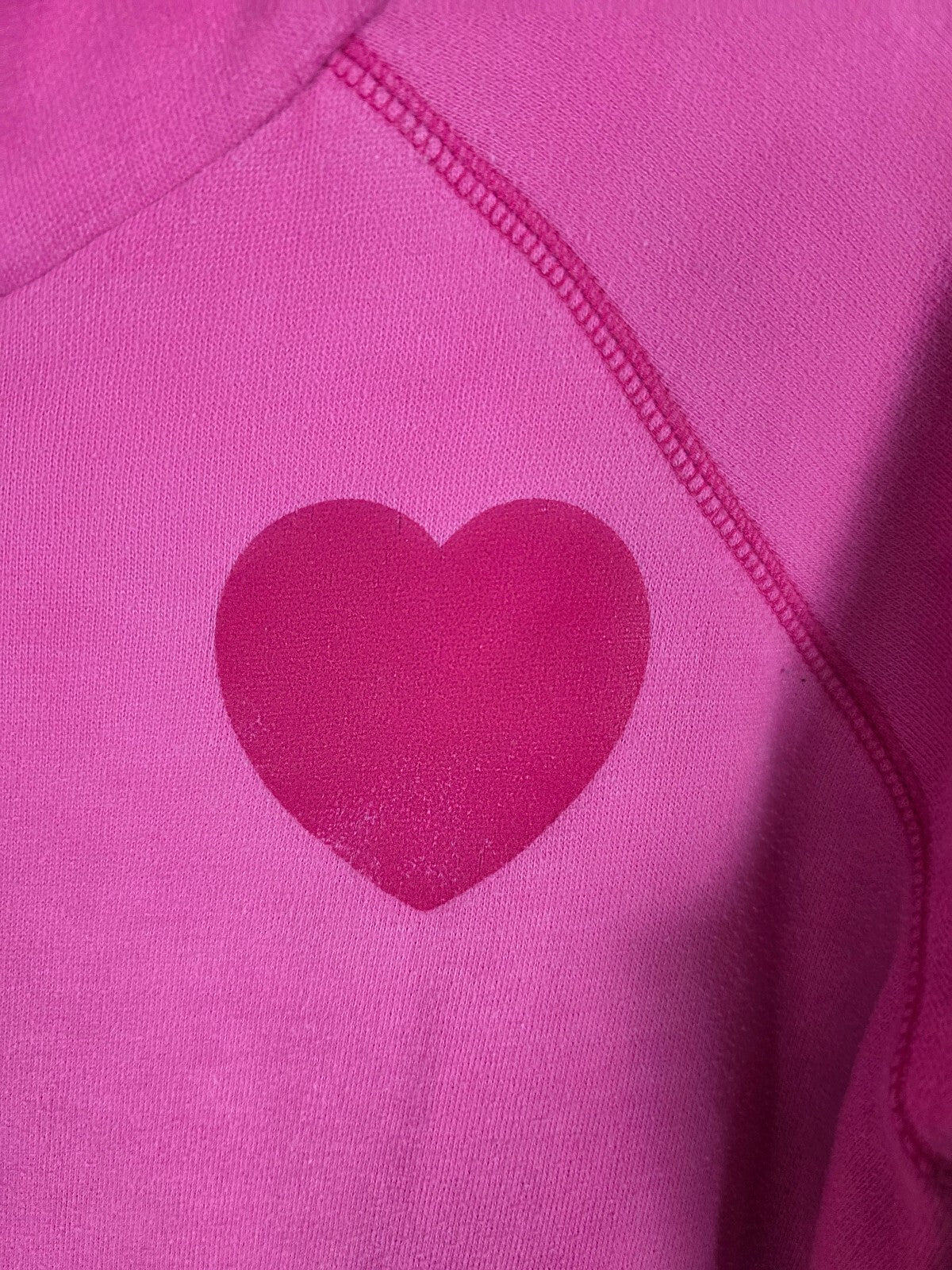 Victorias Secret Pink VINTAGE Y2k WARM MY HEART NOT MY PLANET Sweater HTF LARGE