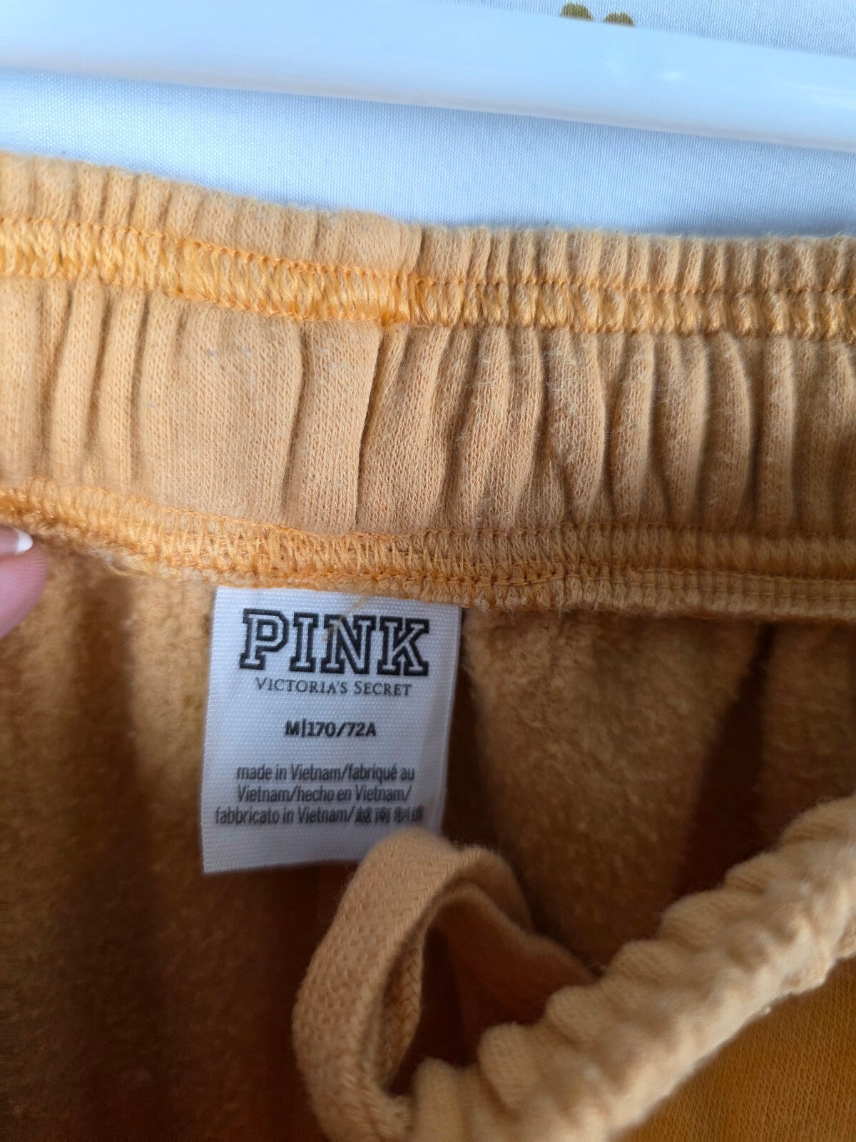 Victorias Secret PINK BLING Logo Sweats  Sweatpants Studded Medium