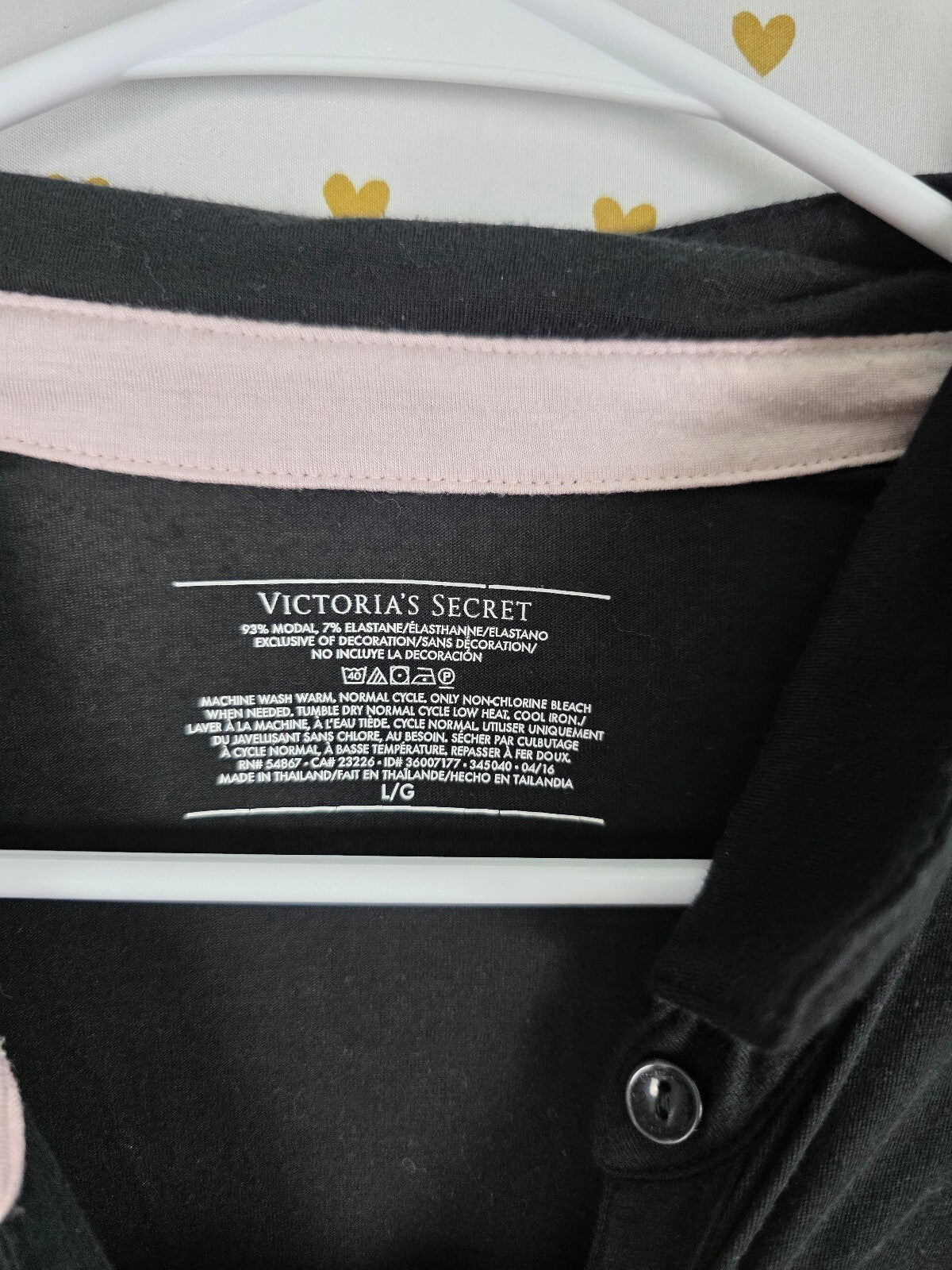 Victorias Secret Super Soft Sleep Set 2pc Shirt Shorts Large