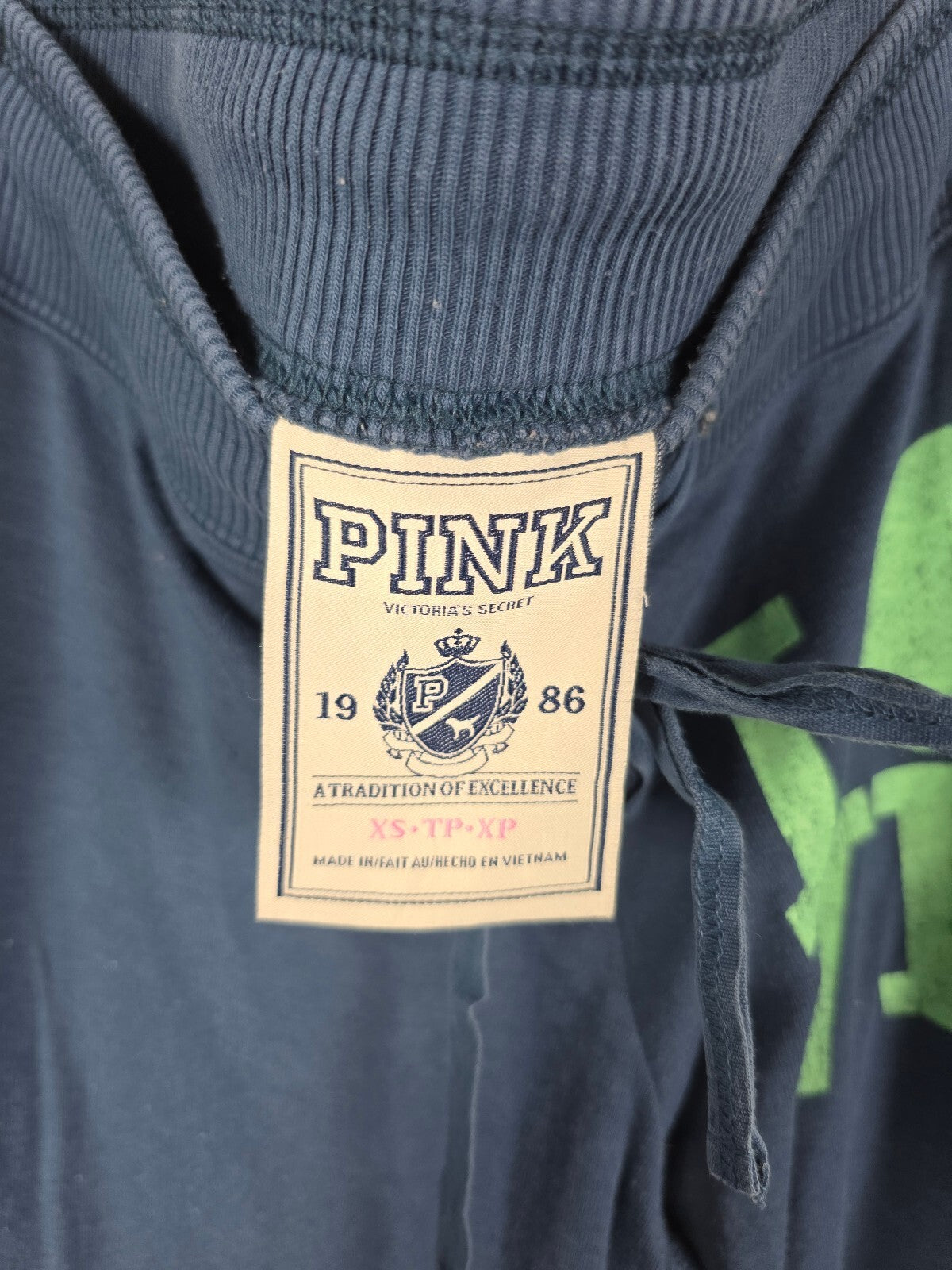 Victorias Secret PINK Vintage Flare LOVE Y2k Sweats Sweatpants XS Cotton