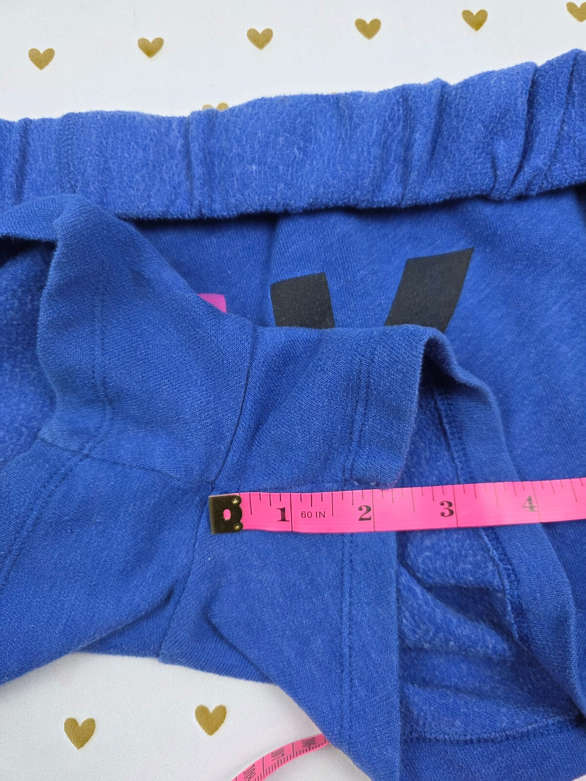 Victorias Secret PINK Vintage Logo Butt Sweat Shorts Y2k LARGE