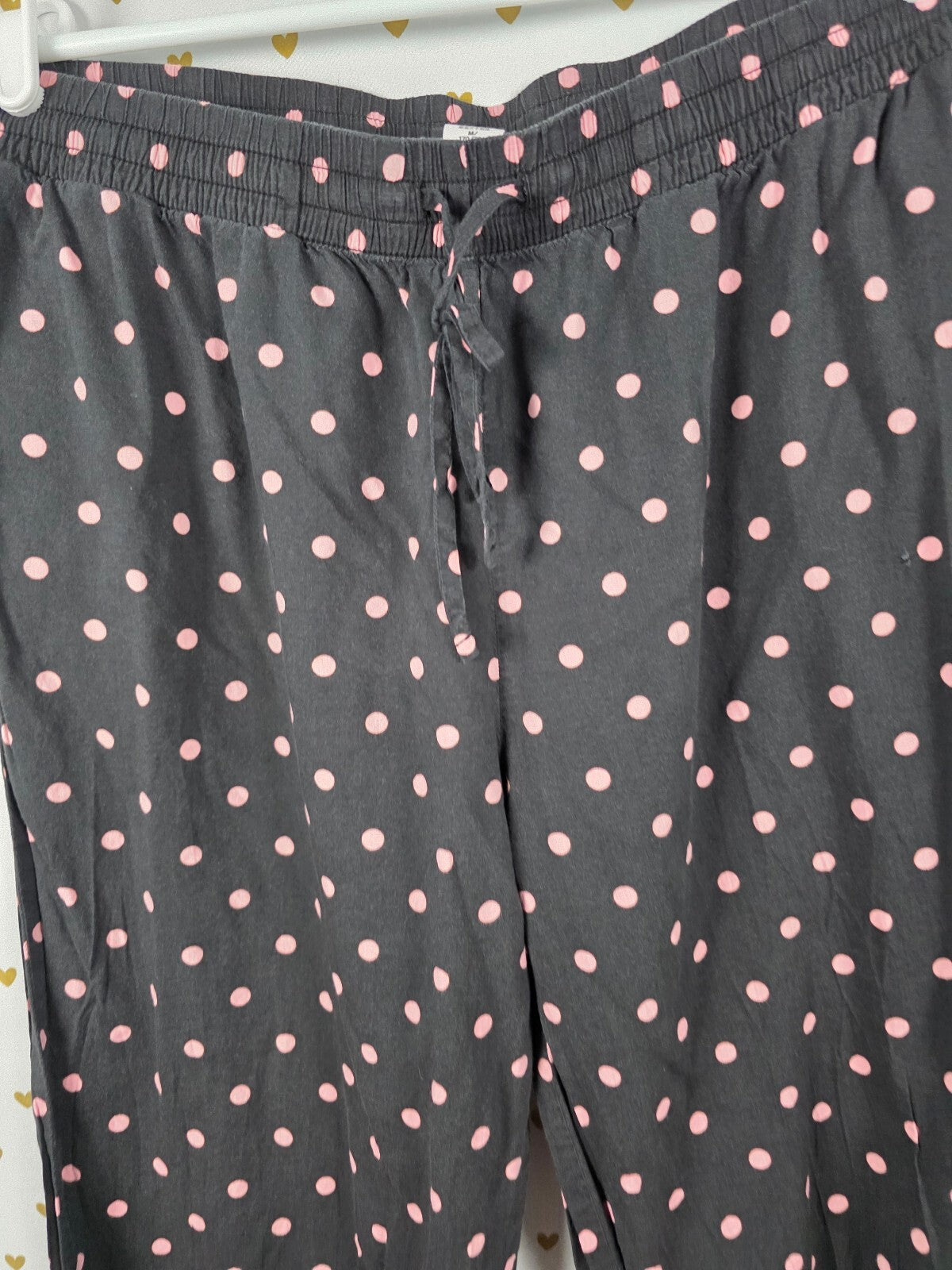Victorias Secret Soft Polka Dot Medium Sleep Pants Pajama PJ Bottoms
