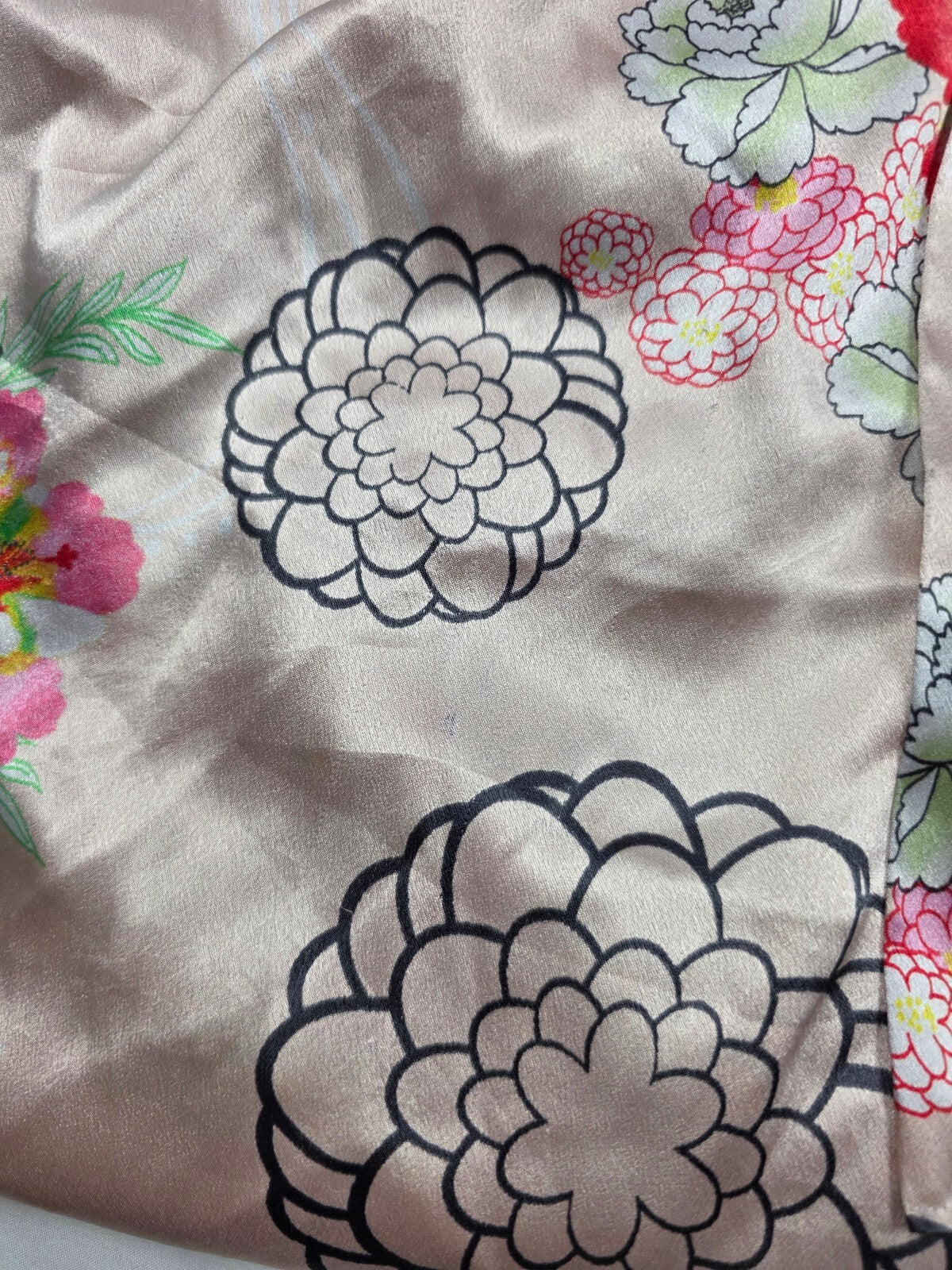 Victorias Secret Floral Satin Small Sleep Pants Pajama PJ Bottoms