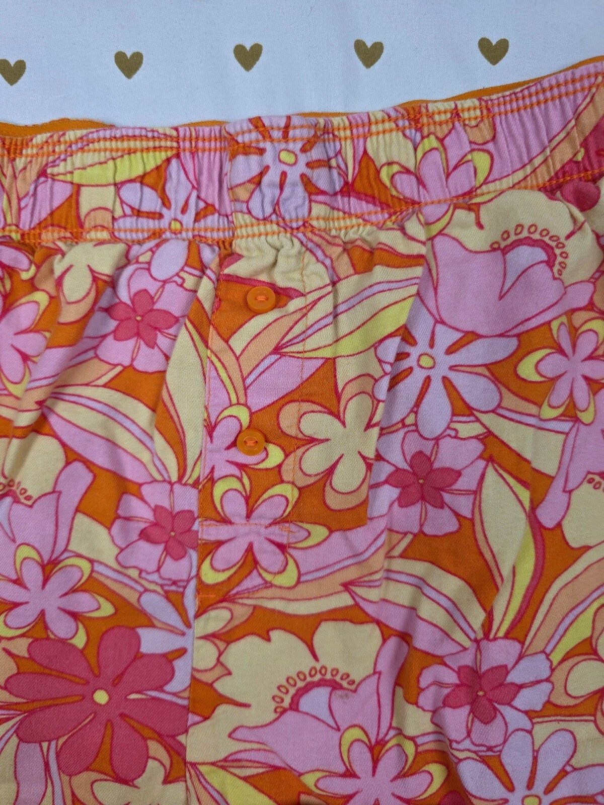 Victorias Secret PINK Small Floral Sleep Shorts Boxers Pajama Bottoms