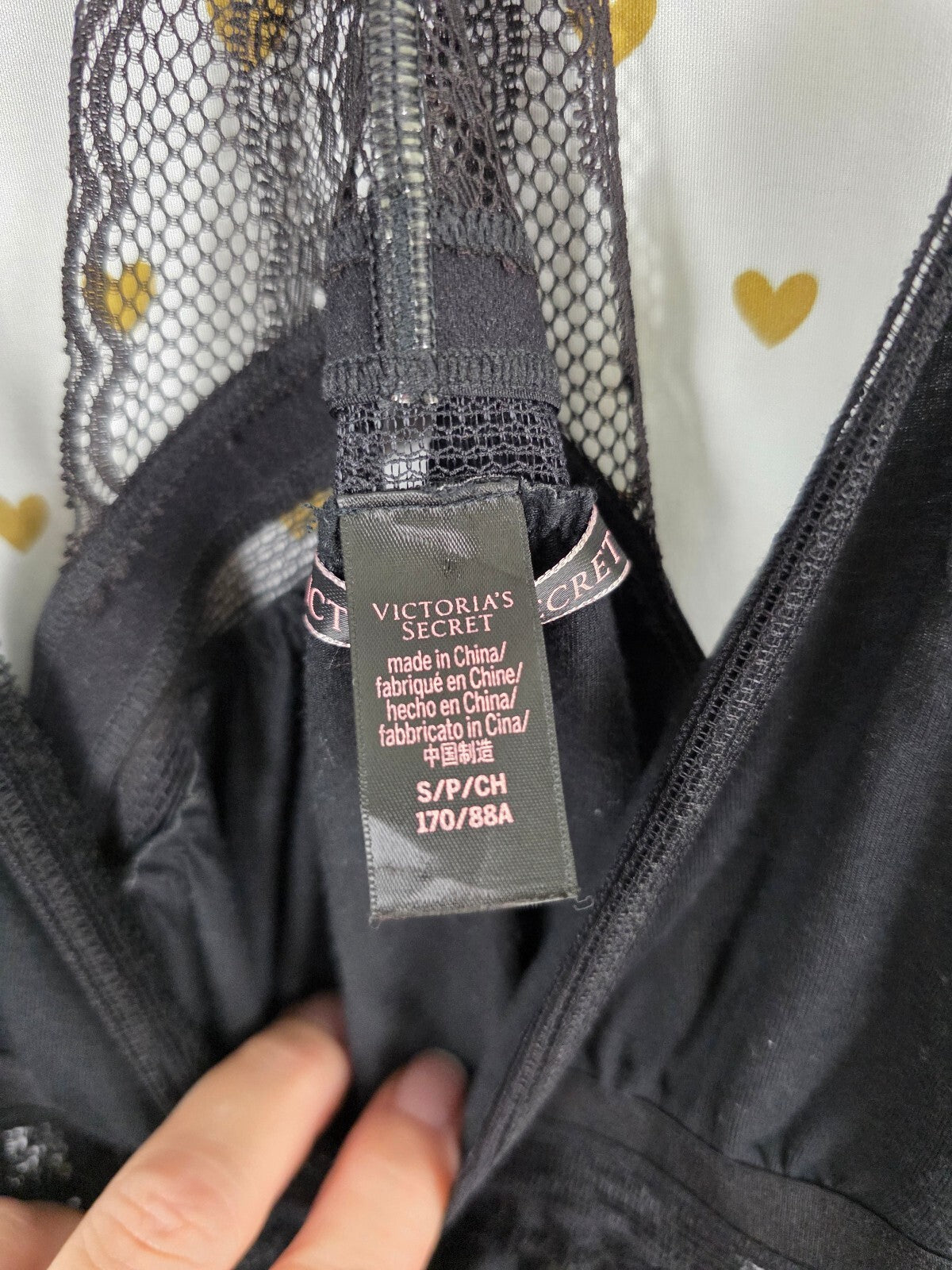 Victorias Secret Super Soft Black Racerback Nightie Lingerie Slip Dress Small