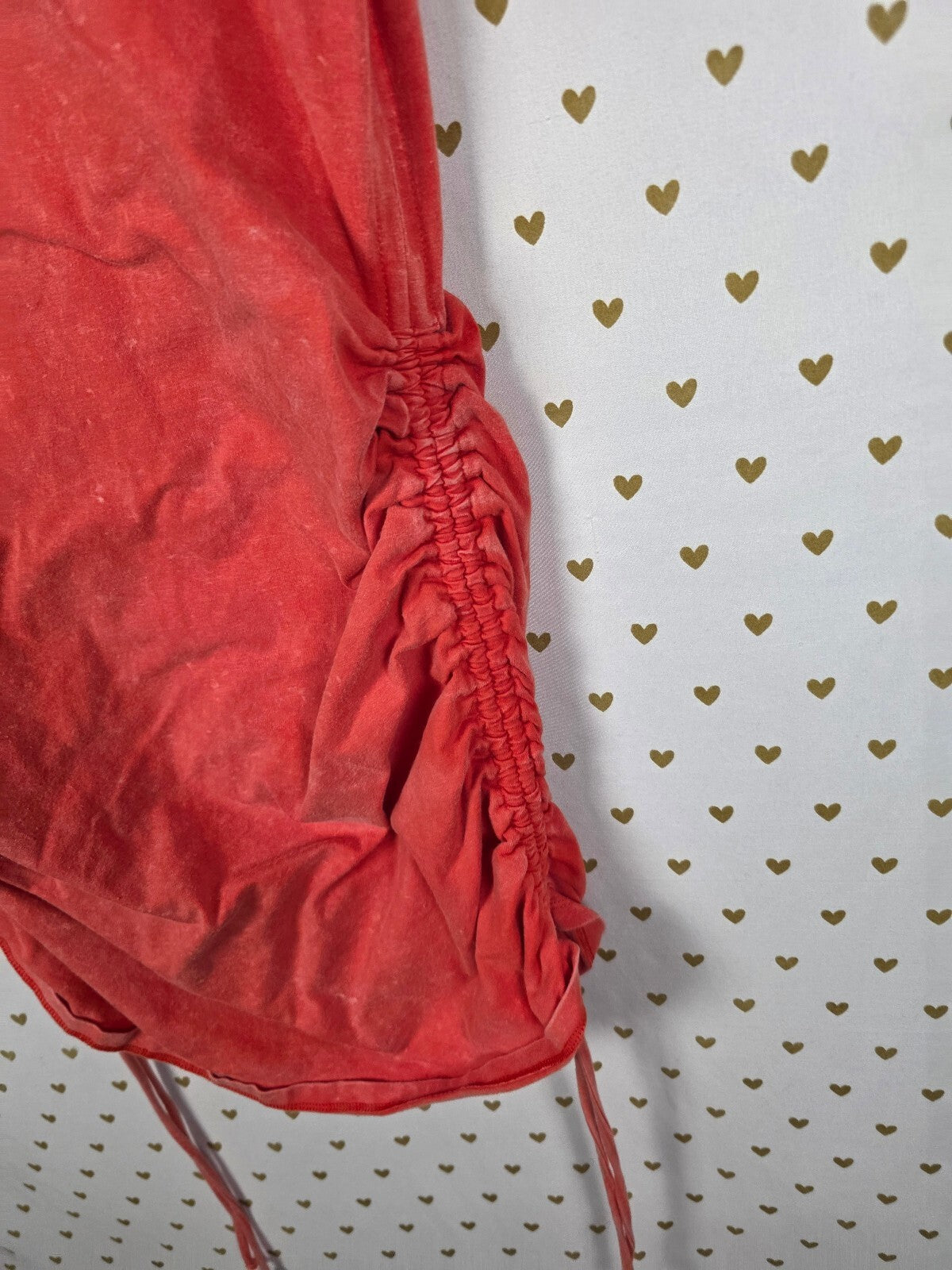Victorias Secret PINK Ruched Side Tank Tee shirt DRESS Adjustable Small