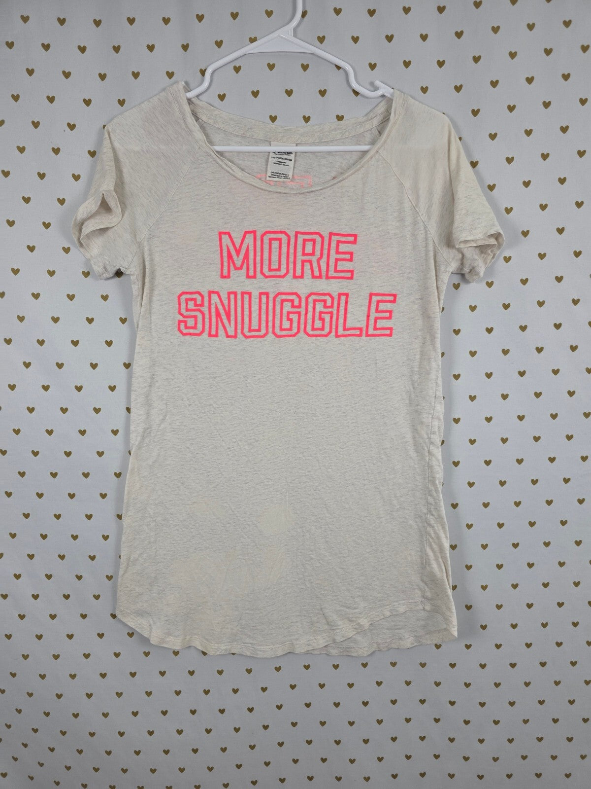 Victorias Secret PINK More Snuggle Less Struggle Nightgown Sleep Shirt XS