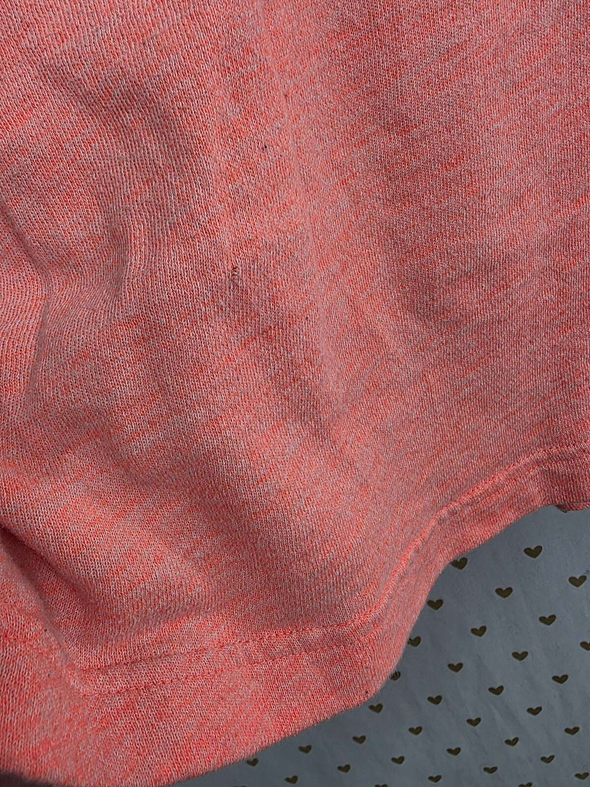 Victorias Secret PINK Geometric Neon Oversized Sweater Shirt Large