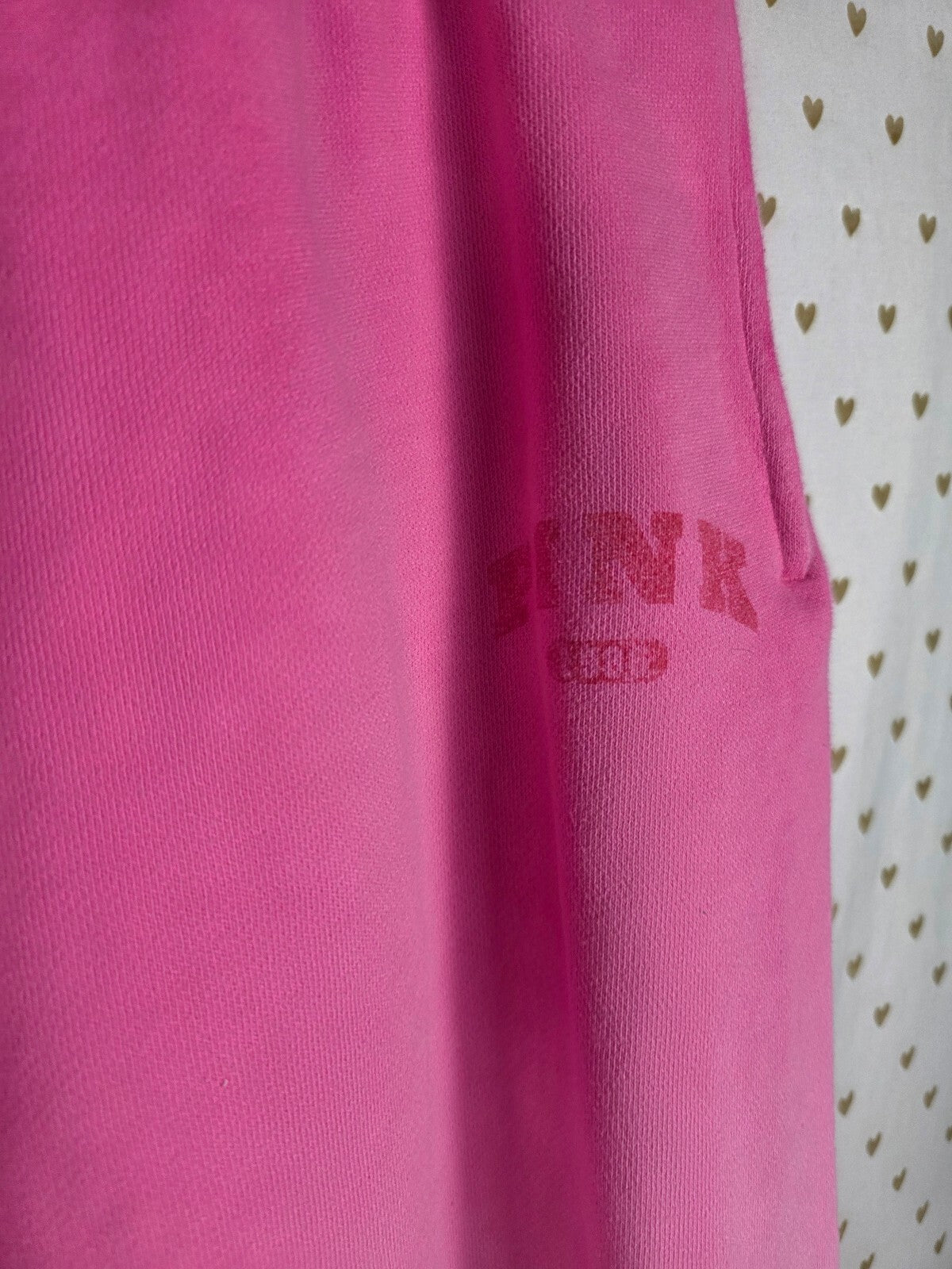 Victorias Secret PINK Gradient Slouchy Sweater Shirt Sweats SET Large 2pc