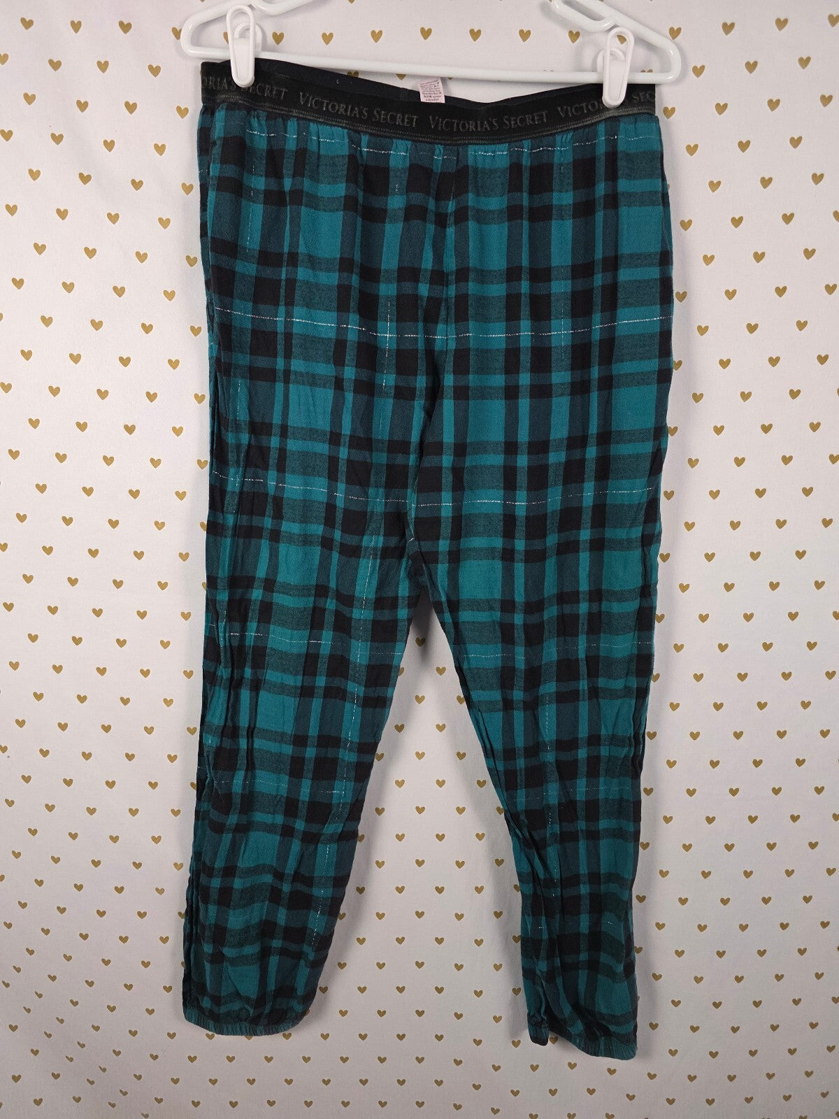 Victorias Secret Plaid Comfy Cute MEDIUM Sleep Pants Pajama PJ Bottoms