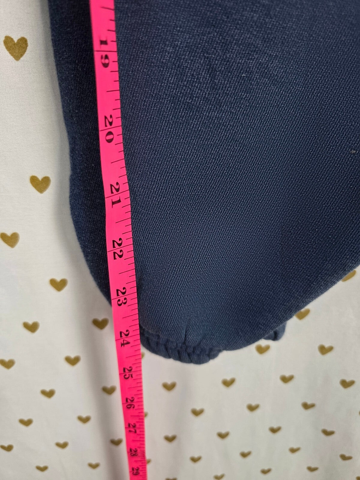 Victorias Secret PINK Vintage Tapered Sweats Sweatpants XS Blue SS LOVE
