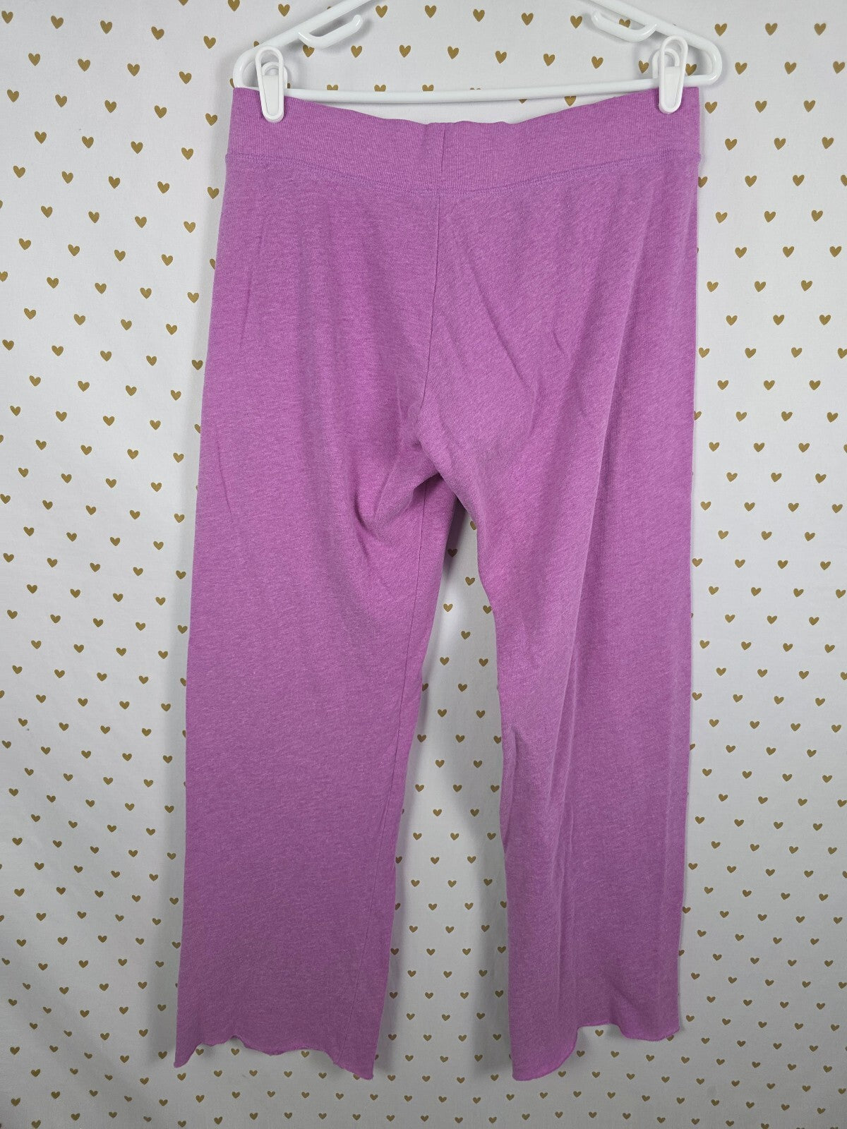 Victorias Secret ANGELS SUPERMODEL ESSENTIALS Purple Sweats Flare MEDIUM