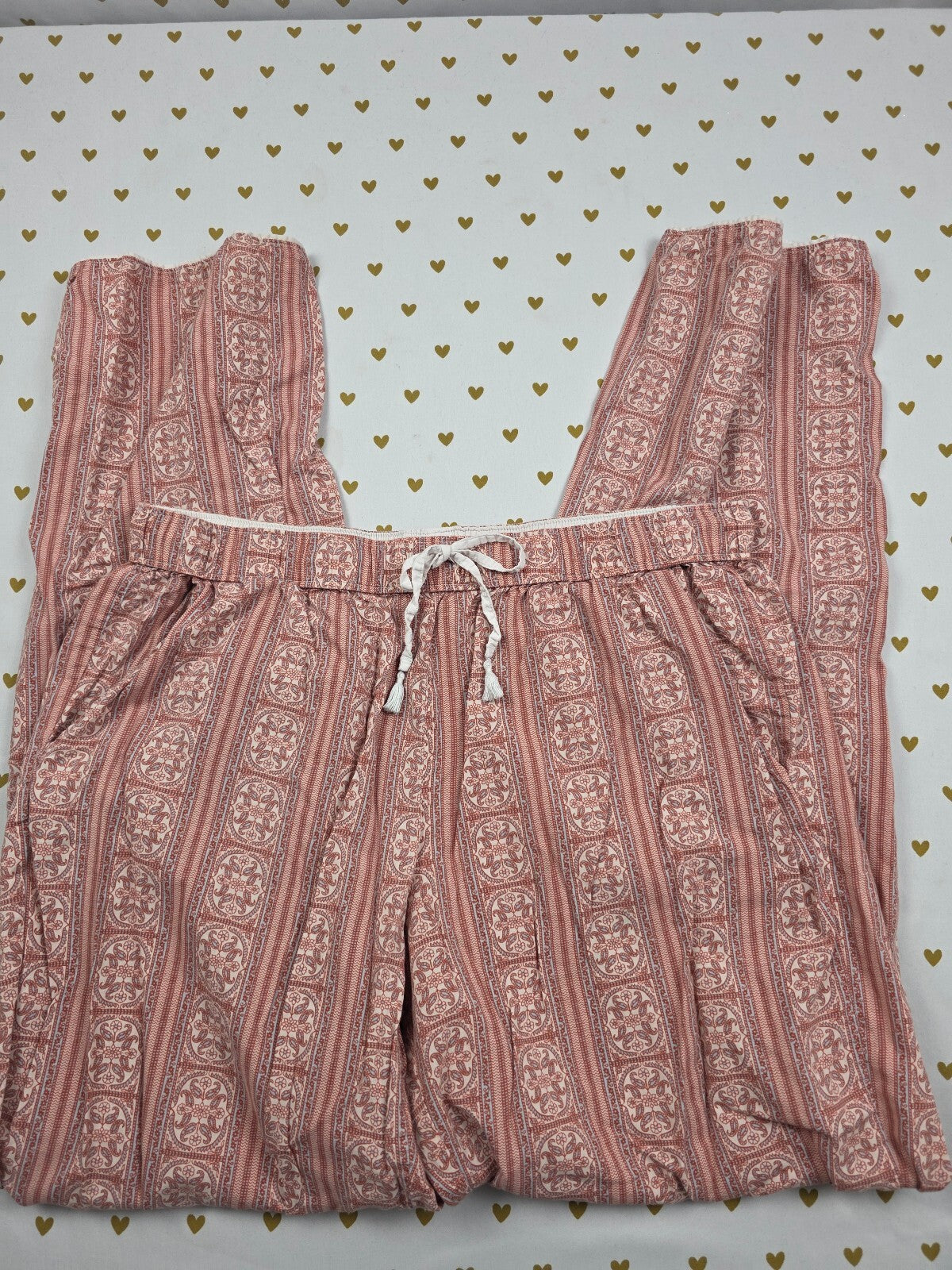 Victorias Secret Medium Patterned Sleep Pants Pajama PJ Bottoms