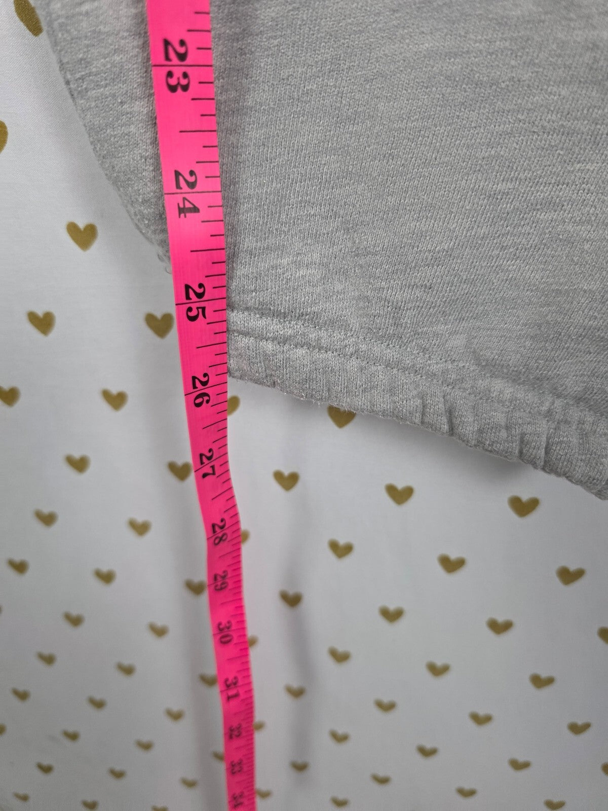 Vintage PINK Victoria's Secret Love Pink Rock N Roll Capri Sweatpants M Y2K