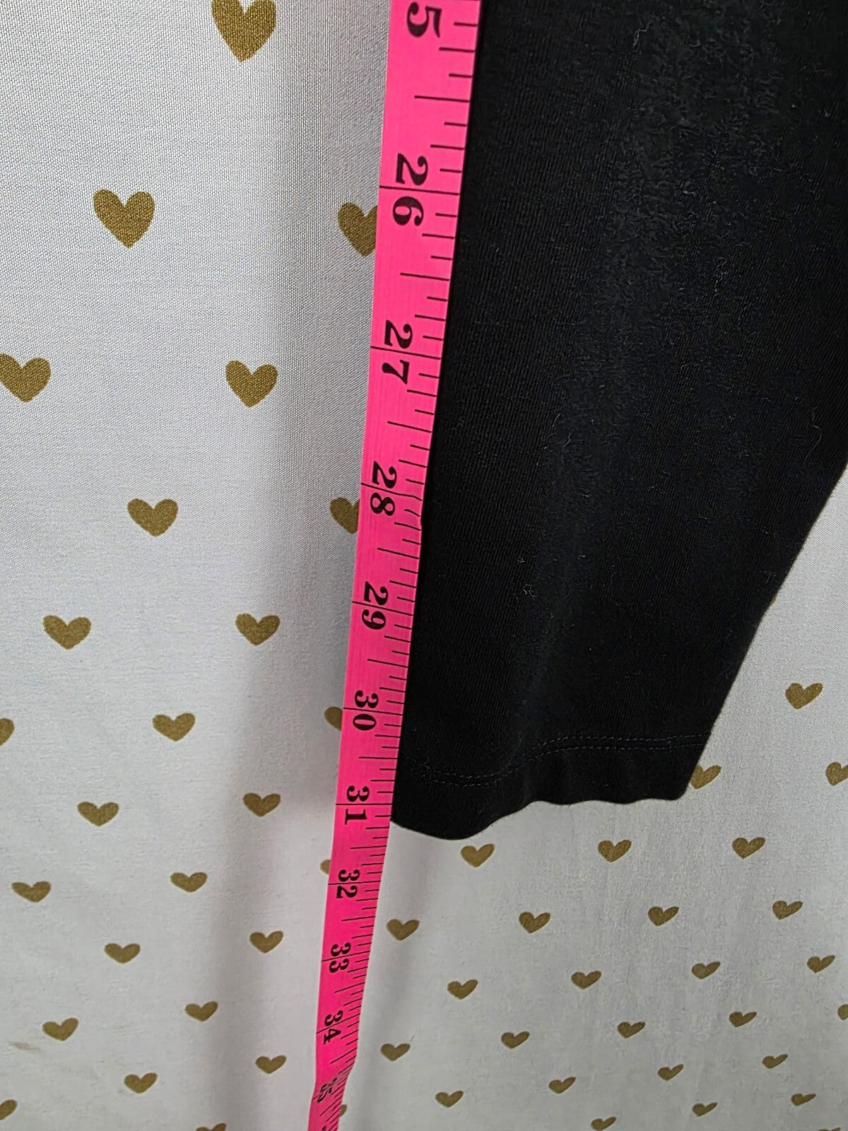 Victorias Secret Angels Bling Wings Sequined Ankle Skinny Foldover Yoga Pants M