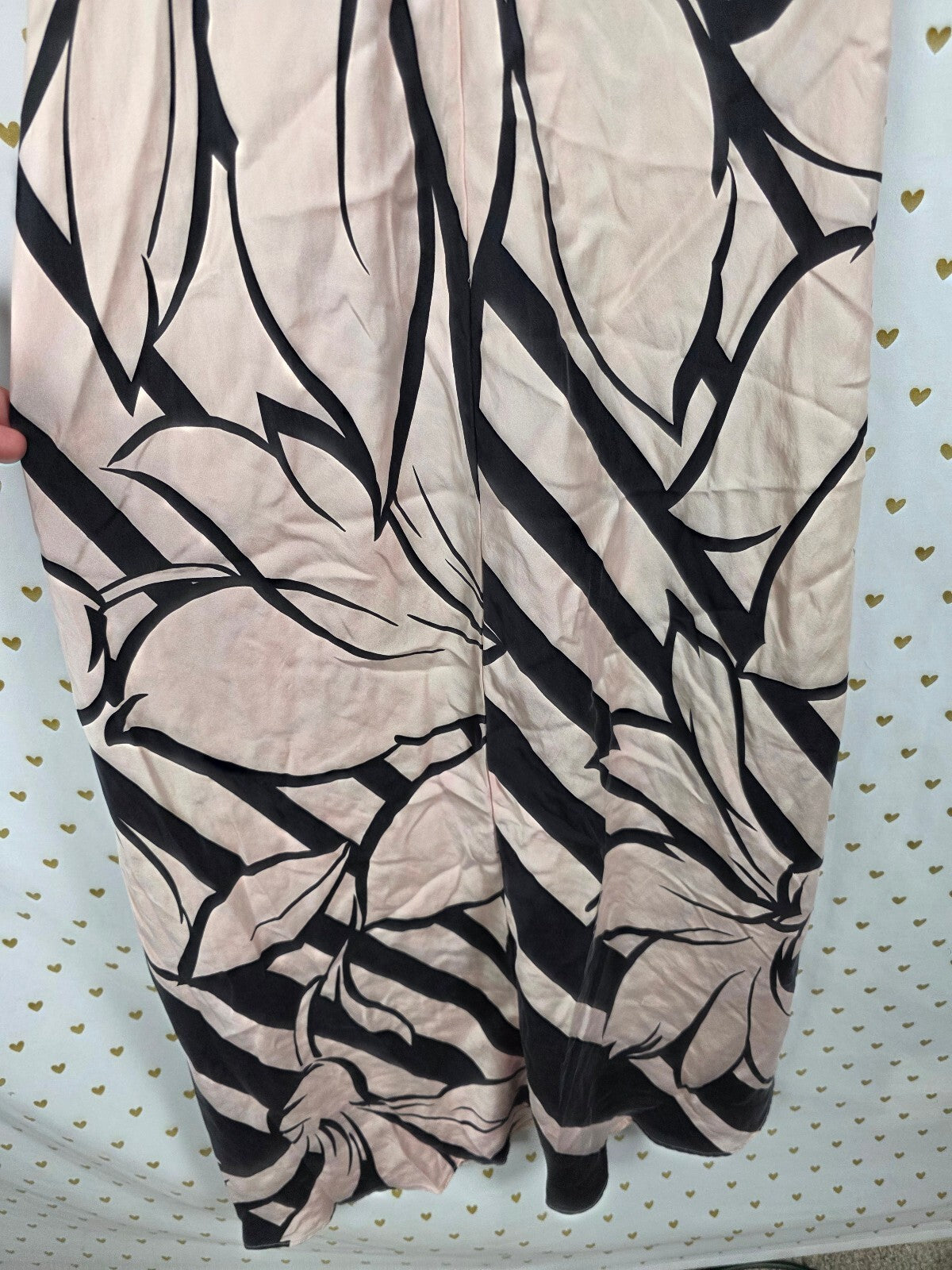 2001 Victoria's Secret 100% Silk Floral Maxi Slip Dress S Y2K Long Racerback