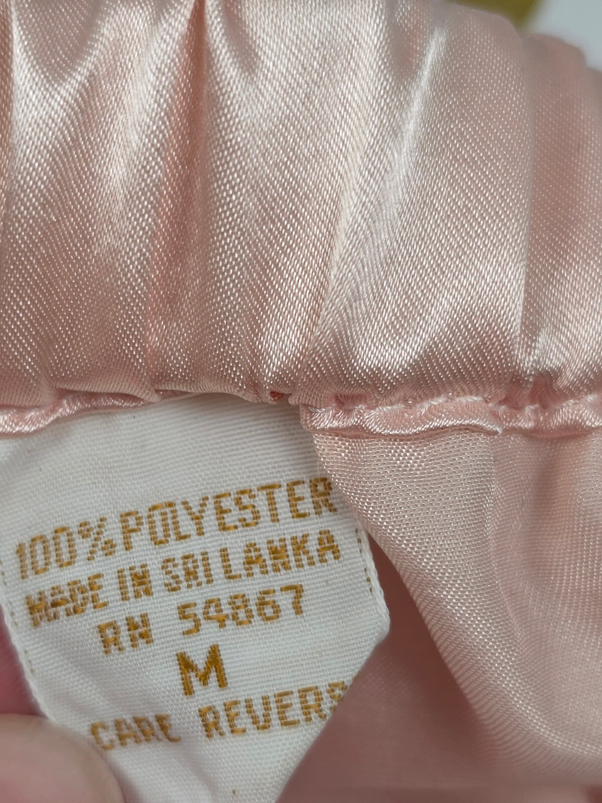 Victorias Secret Gold Label Vintage Blush MED Sleep Shorts Boxers Pajama Bottoms