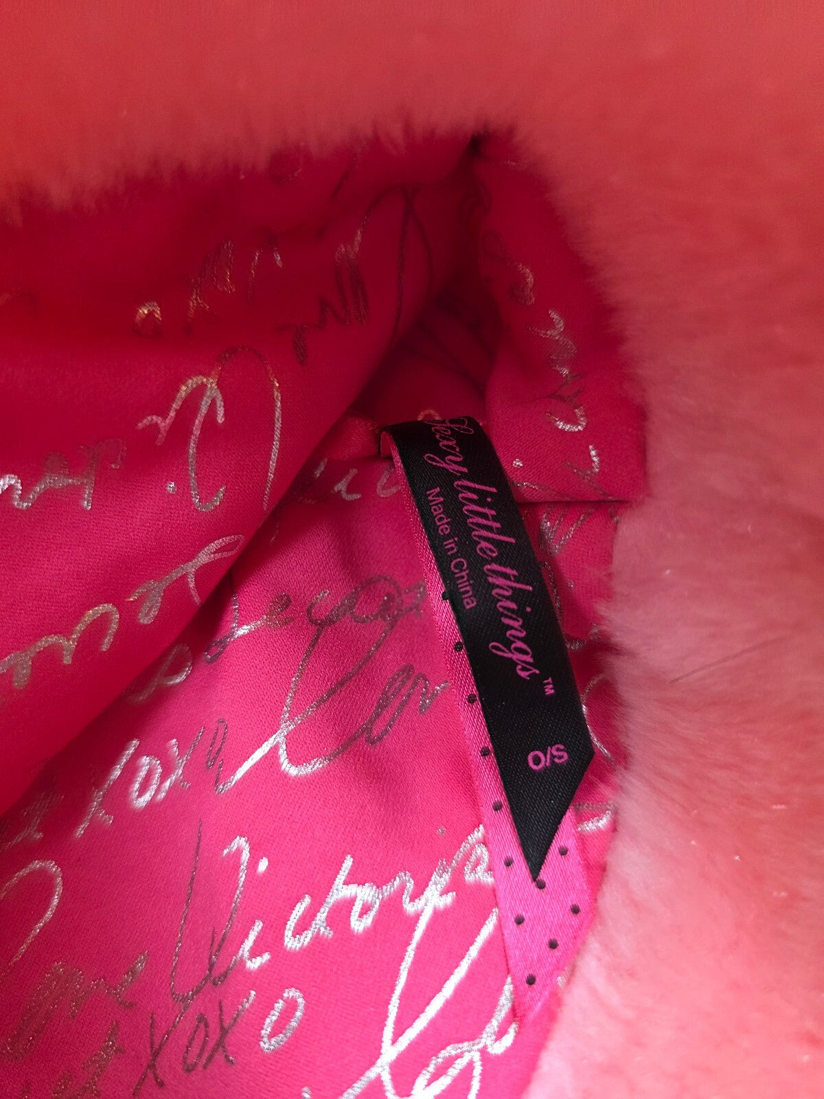 Victoria's Secret Sexy Little Things Pink Satin Santa Hat & Bow Skirt Set BLING