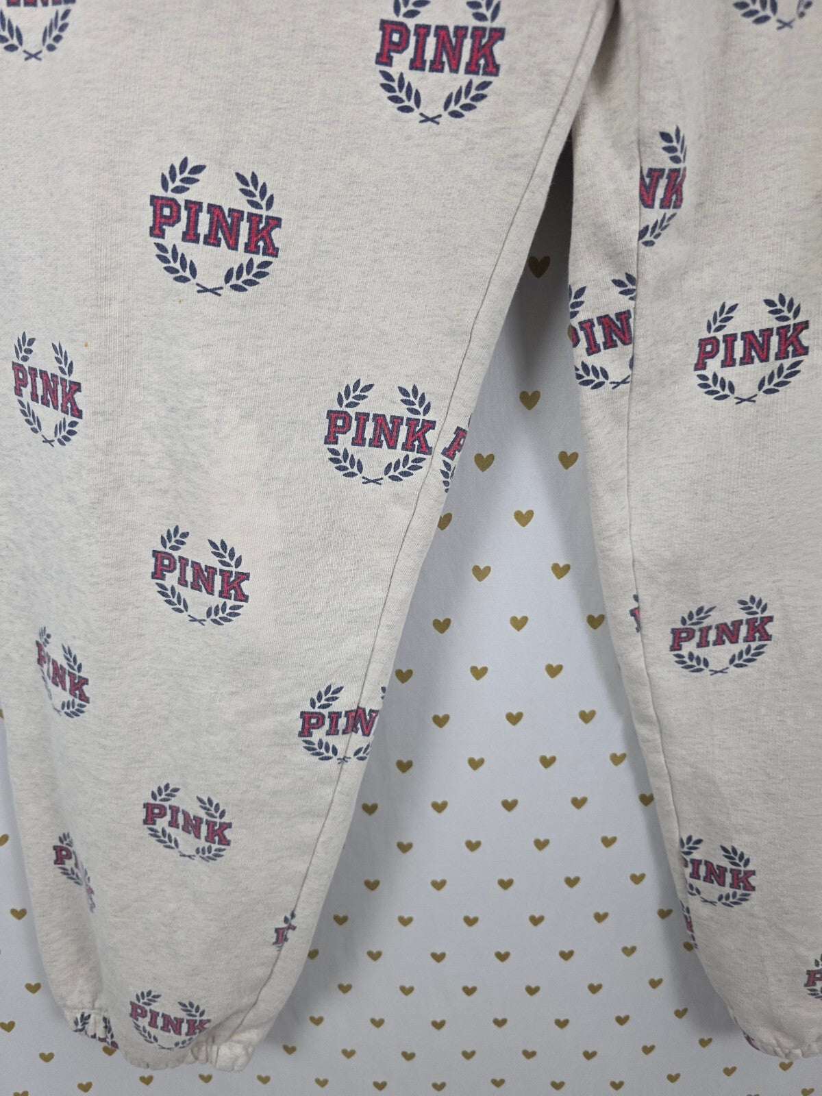 Victorias Secret PINK Crest Sweats Sweatpants Logo XS