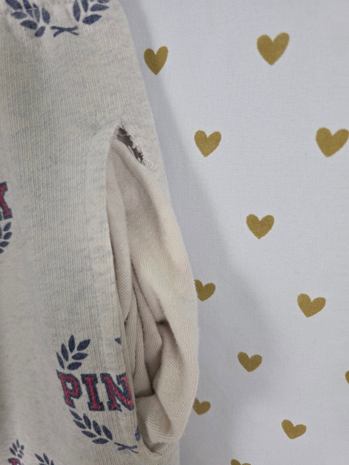 Victorias Secret PINK Crest Sweats Sweatpants Logo XS