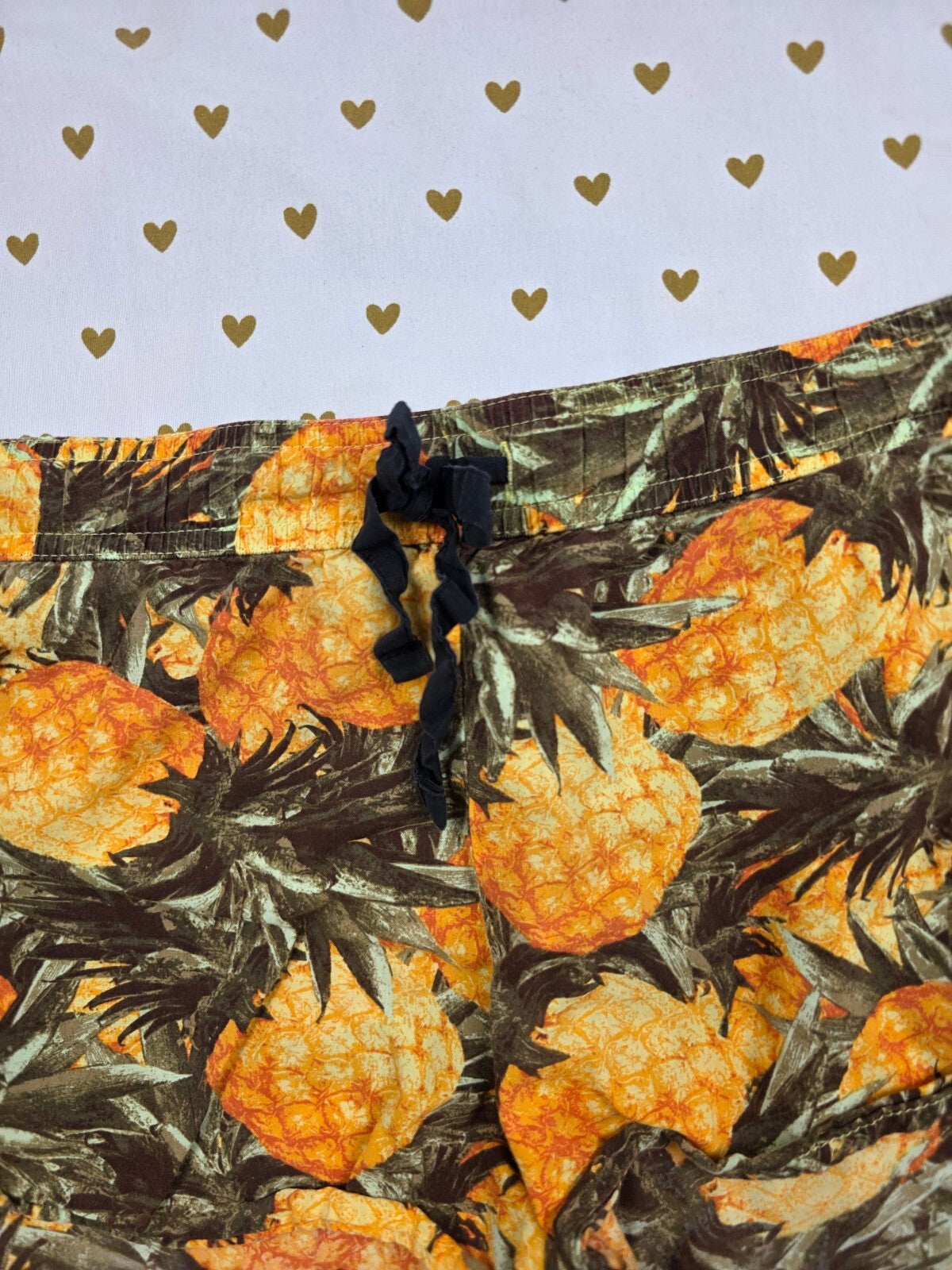 Victorias Secret Pineapples Small Sleep Shorts Boxers Pajama Bottoms