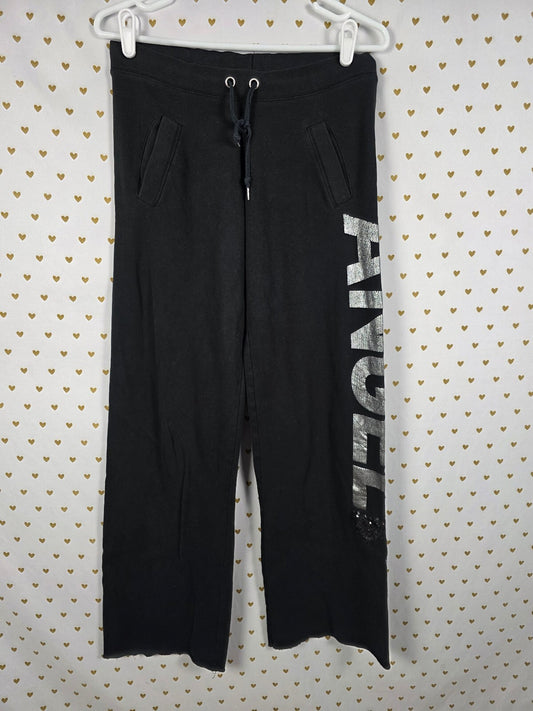 Victorias Secret ANGEL Bling Raw Hem Sweats Sweatpants Bling XS