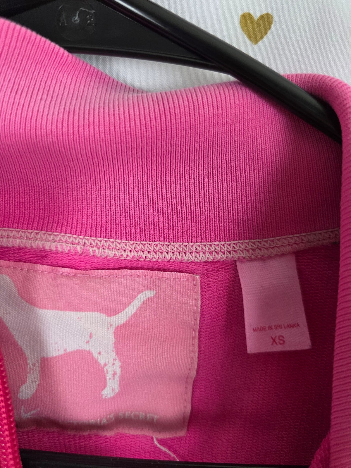Vintage Victoria's Secret PINK Shining Pink Stars Tracksuit Set XS
