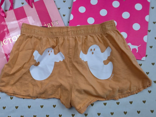Victorias Secret PINK Halloween Ghosts Sleep Shorts Boxers Pajama Bottoms XS