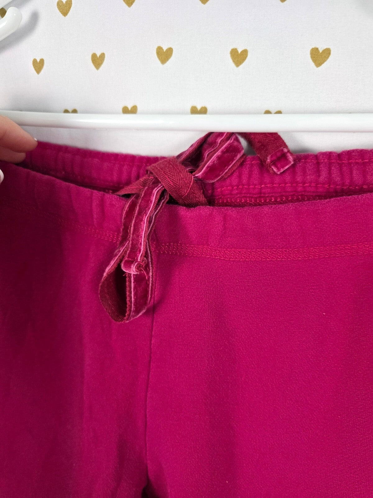 Y2K Joshua Perets Genuine PINK 1975 Scottie Dog Sweatpants Size L Vintage