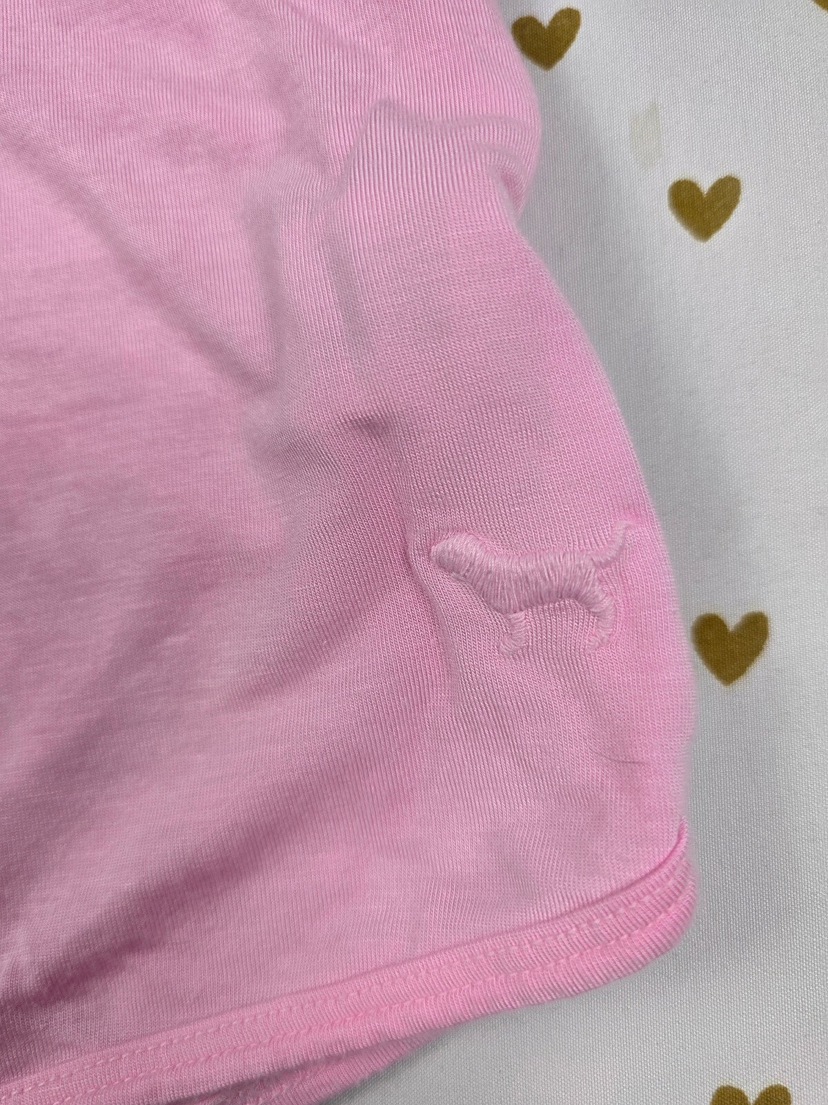 Victorias Secret PINK Vintage Heart Medium Sleep Shorts Boxers Pajama Bottoms