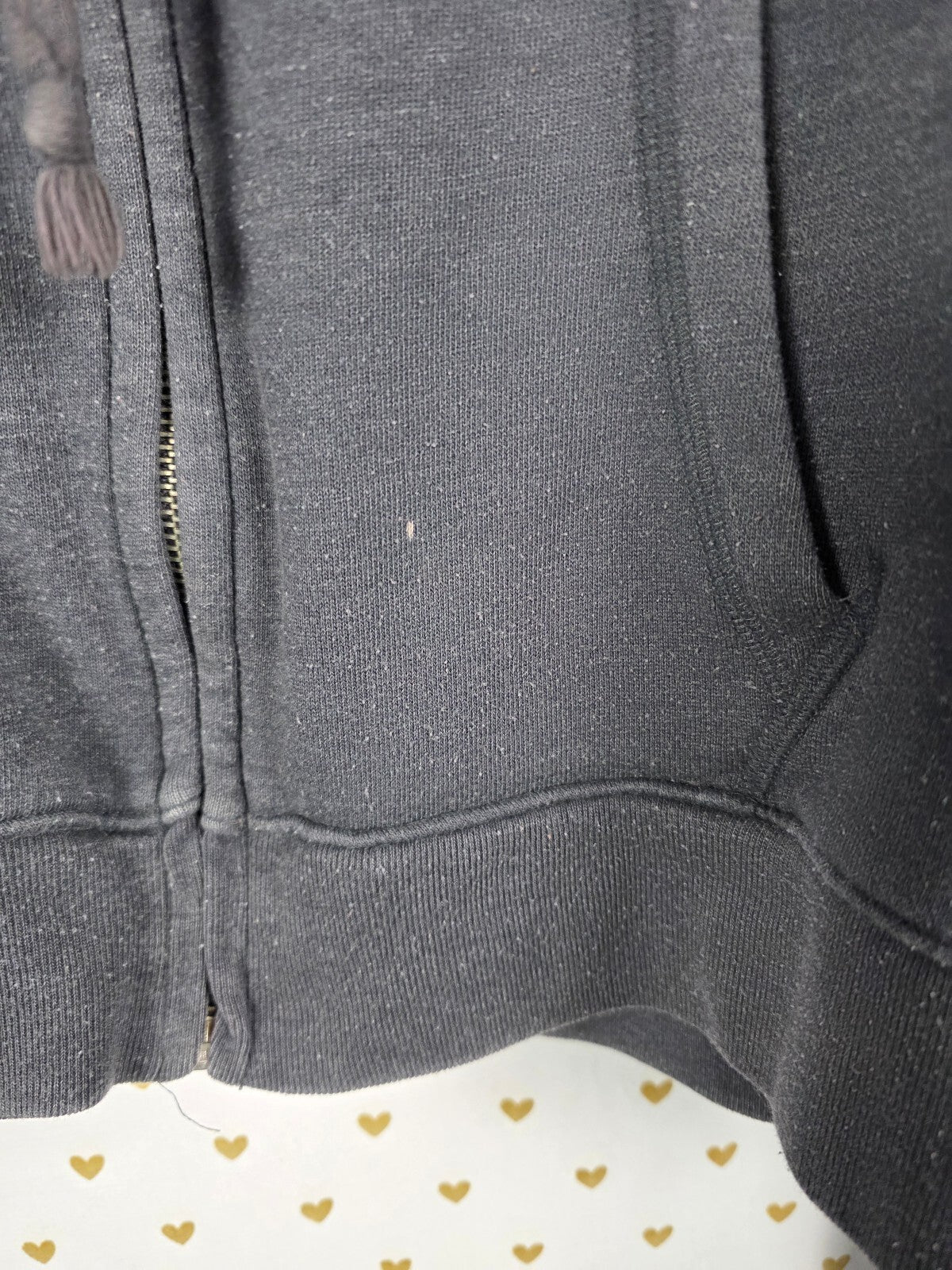 Victoria’s Secret PINK LOVE PINK Sequin BLING Hoodie Jogger Set Gray L