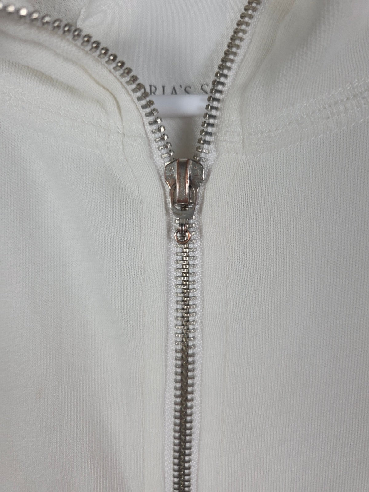 Victorias Secret ANGELS WIngs BLING GLITTER Full Zip Hoodie Jacket XL