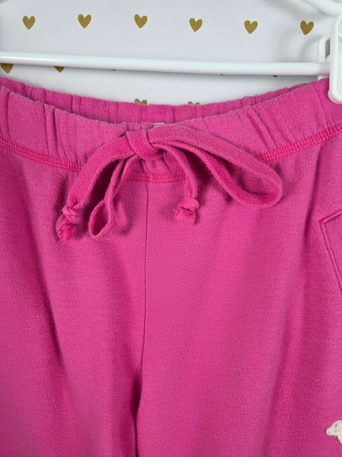 Victorias Secret PINK BOYFRIEND Diaper butt Logo Sweats Sweatpants Flare SMALL