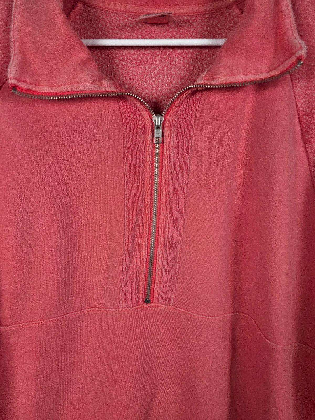Victorias Secret Pink Quarter zip Oversized Sweater Shirt XL
