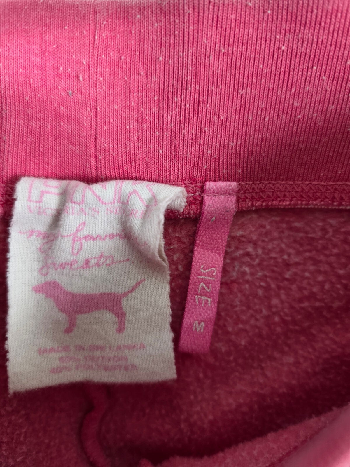 Victorias Secret PINK  Vintage Y2k Logo Butt Sweats sweatpants Medium