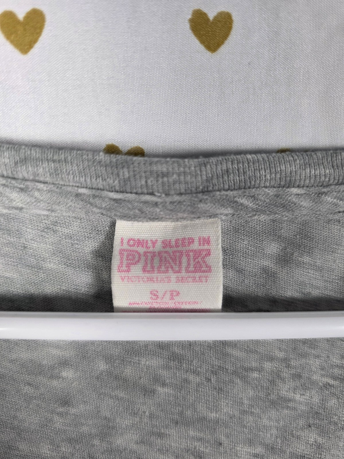 Victorias Secret PINK Vintage Y2k Bling Studded Nightgown Sleep Shirt SMALL