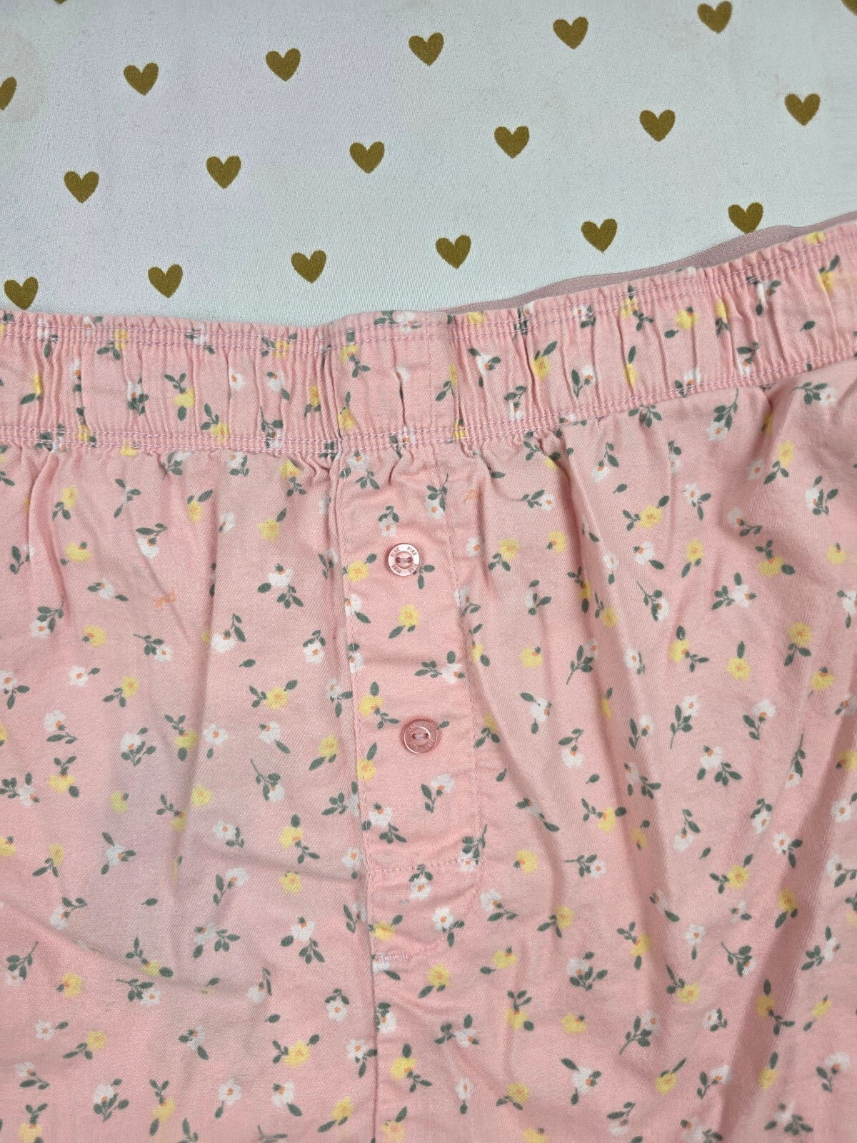 Victorias Secret PINK Floral Sleep Shorts Boxers Pajama Bottoms Medium