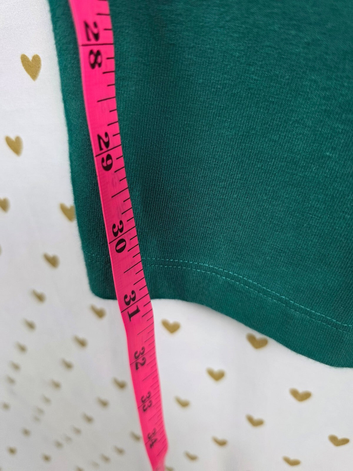 Victorias Secret PINK Green Crest Logo FOLDOVER Yoga Pants Ankle Skinny 2XL XXL