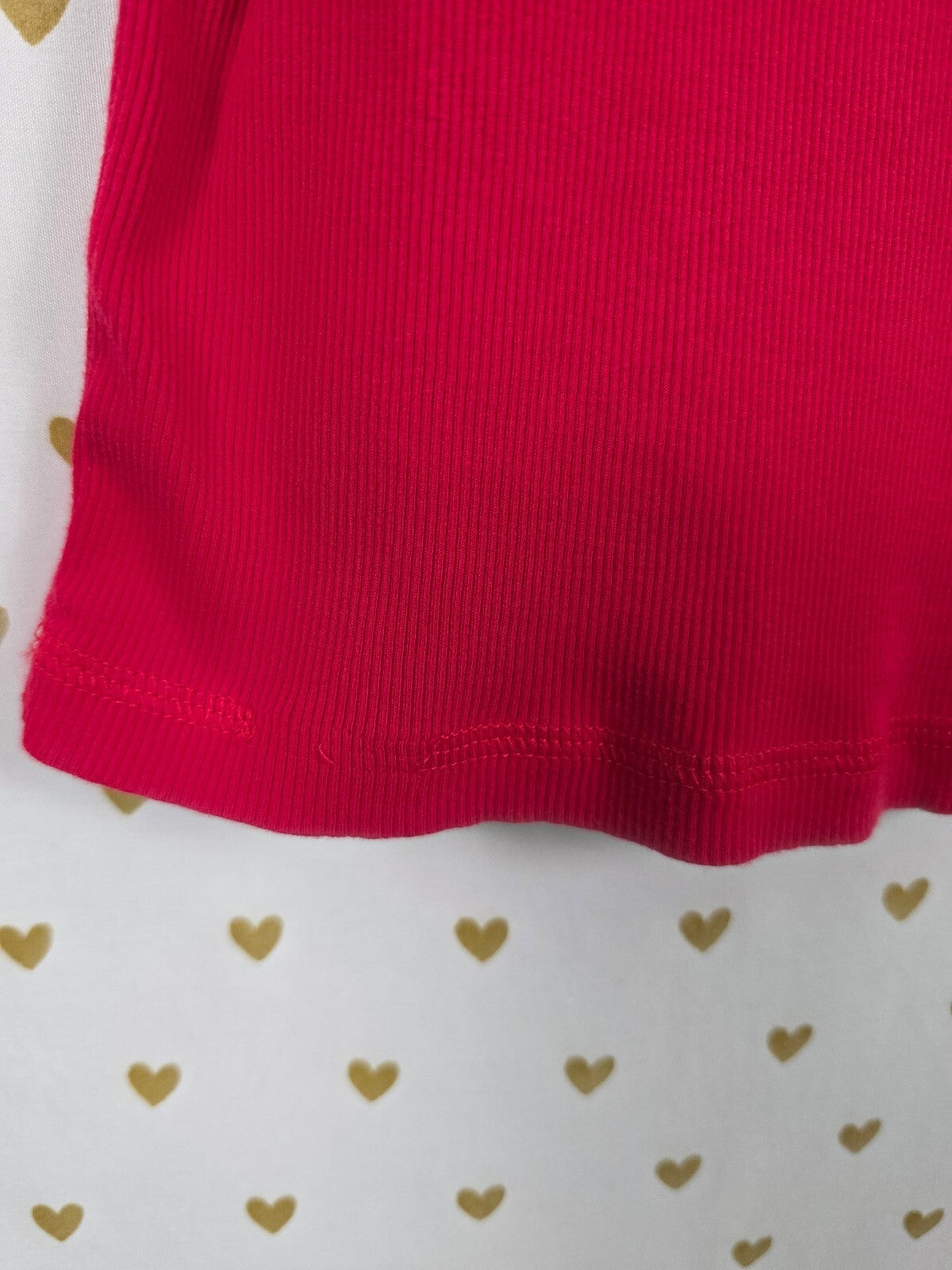Victoria's Secret Life of the Slumber Party Ribbed Tank Top Pink Size Large