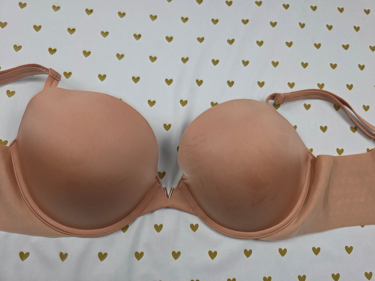 Victorias Secret Brown Stretchy Push  Up Bra 36D
