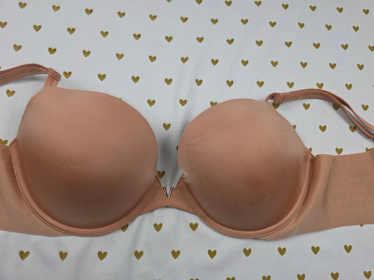 Victorias Secret Brown Stretchy Push  Up Bra 36D