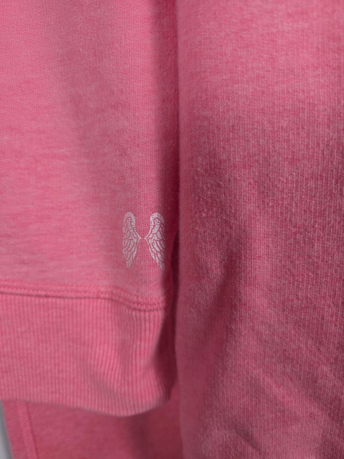 Victorias Secret Pink ANGELS VS logo Hoodie Sweats SET Outfit 2pc SMALL