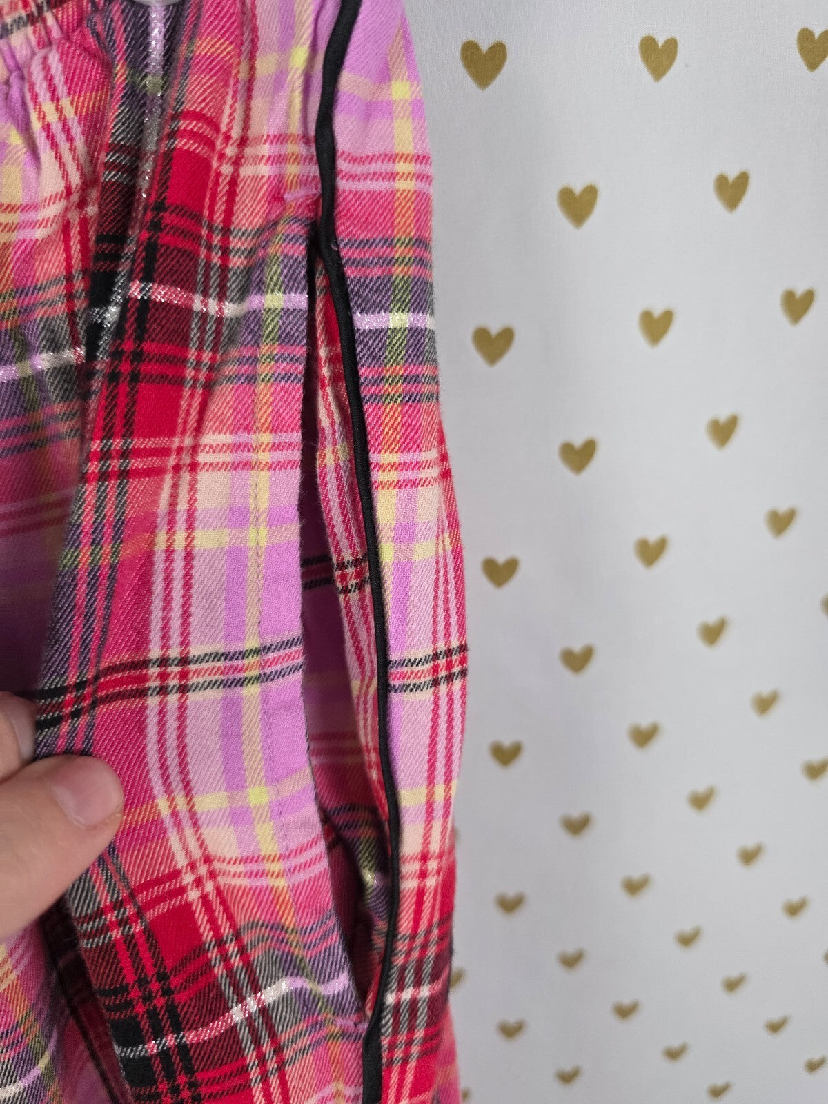 Victorias Secret Pink Plaid Sleep Pants Pajama PJ Bottoms XL