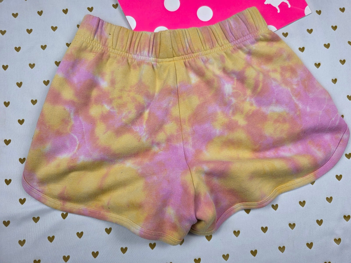 Victorias Secret PINK Tye Dye Sweat Shorts Logo XS