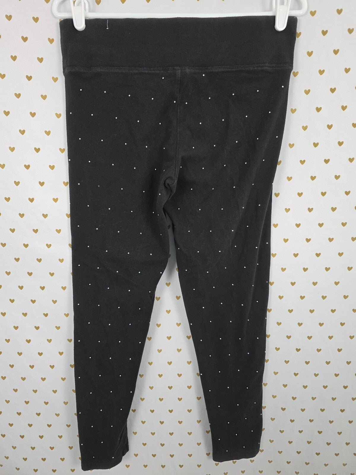 Victorias Secret PINK Rare Studded Bling Yoga Pants Ankle Skinny Medium