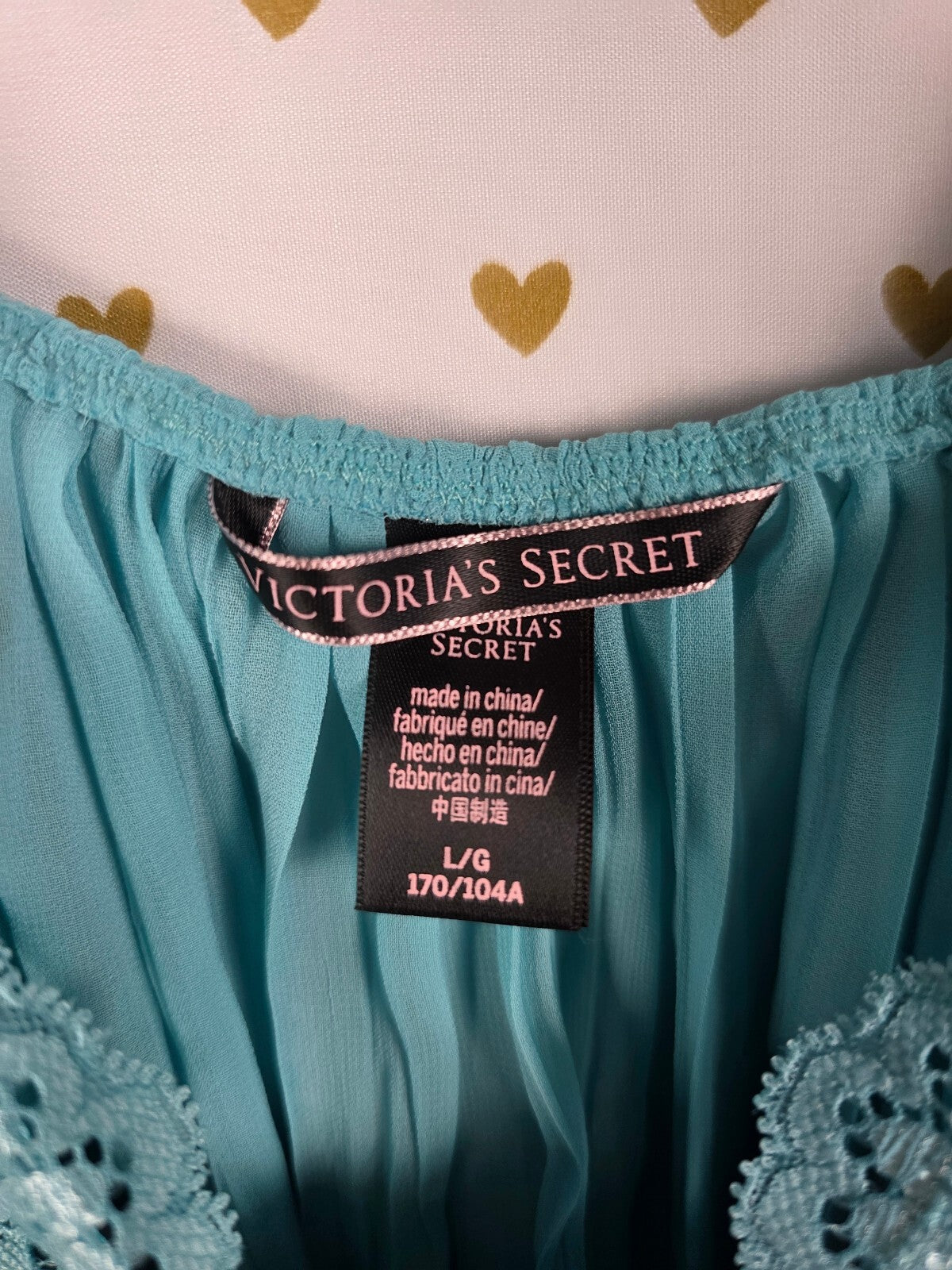 Victorias Secret Large Pleated Flowy Babydoll Nightie Lingerie Slip Dress