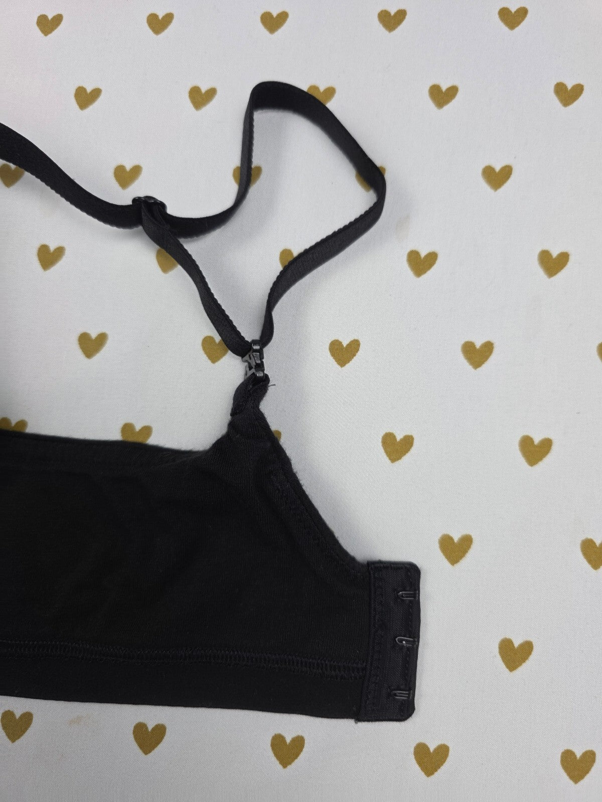 Victorias Secret Black T shirt Lightly Lined Wireless No Wire Bra 36C