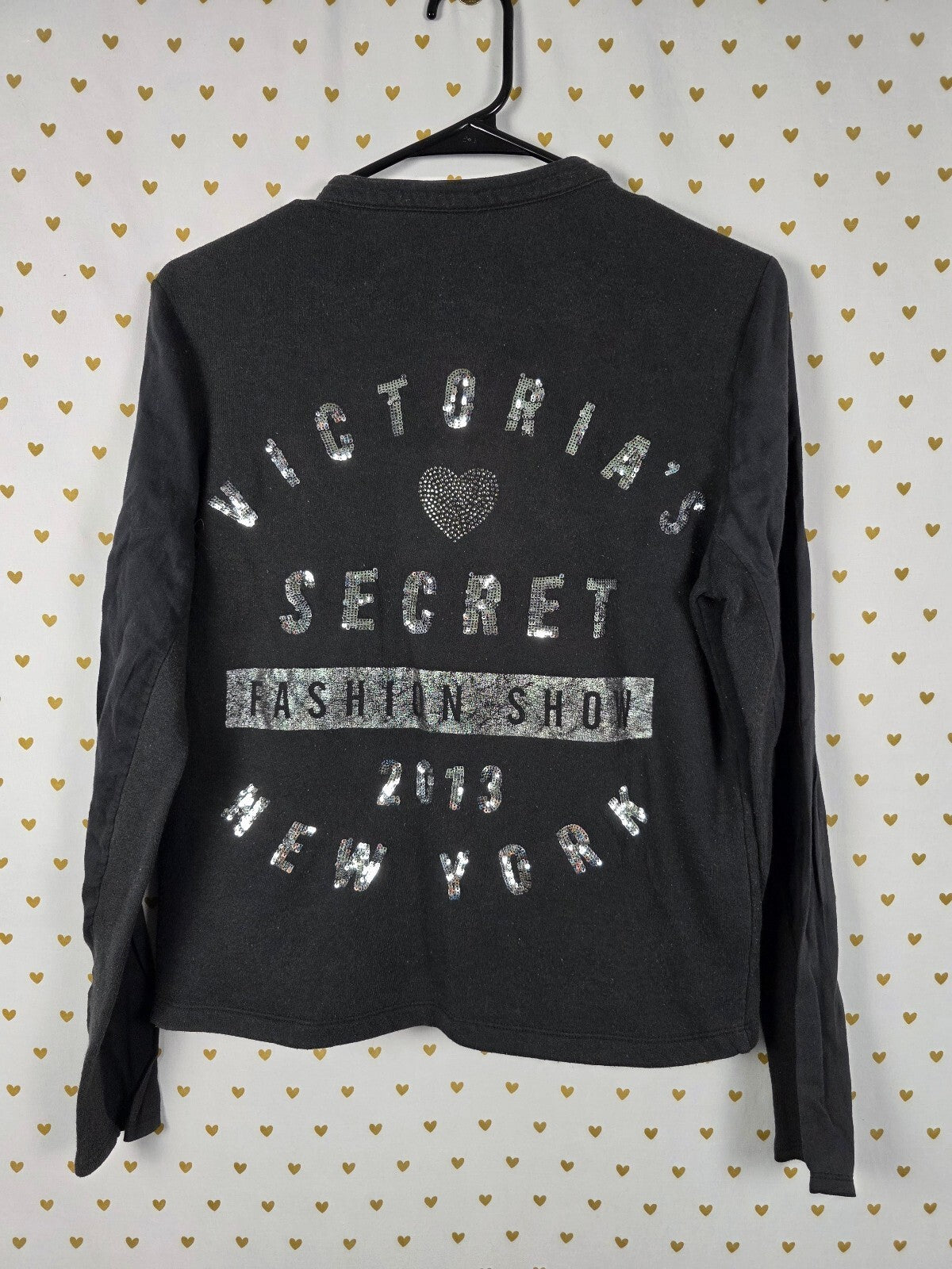 Victoria’s Secret Fashion Show 2013 Reversible BLING Jacket Medium Rare