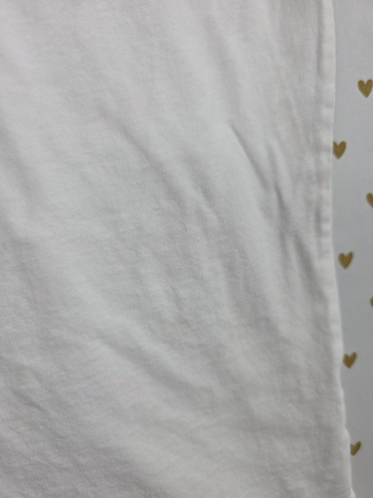 Victorias Secret PINK Floral White Bling tee shirt Sequined XS